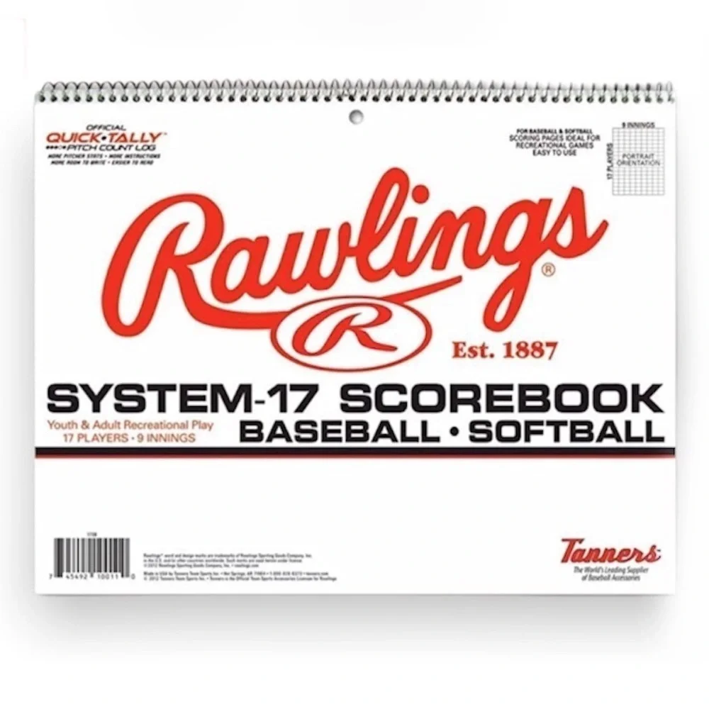Rawlings System-17 Baseball & Softball Scorebook